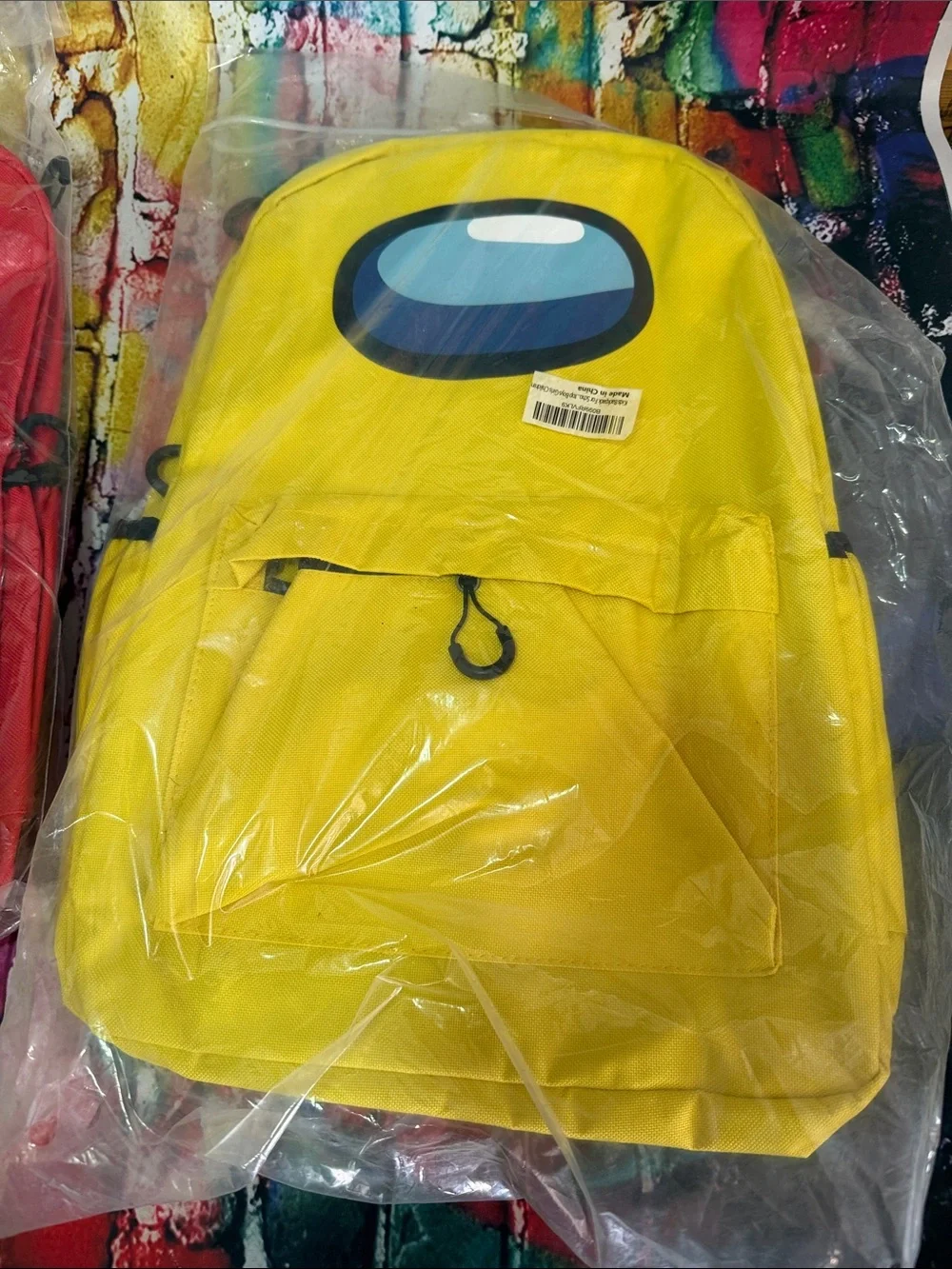 Kids Character Backpack - Yellow, Red, Pink all 3 one price